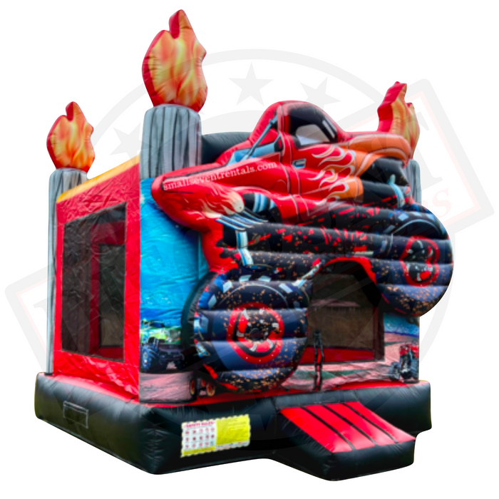 B-103 13'x13' Monster Truck Bounce House