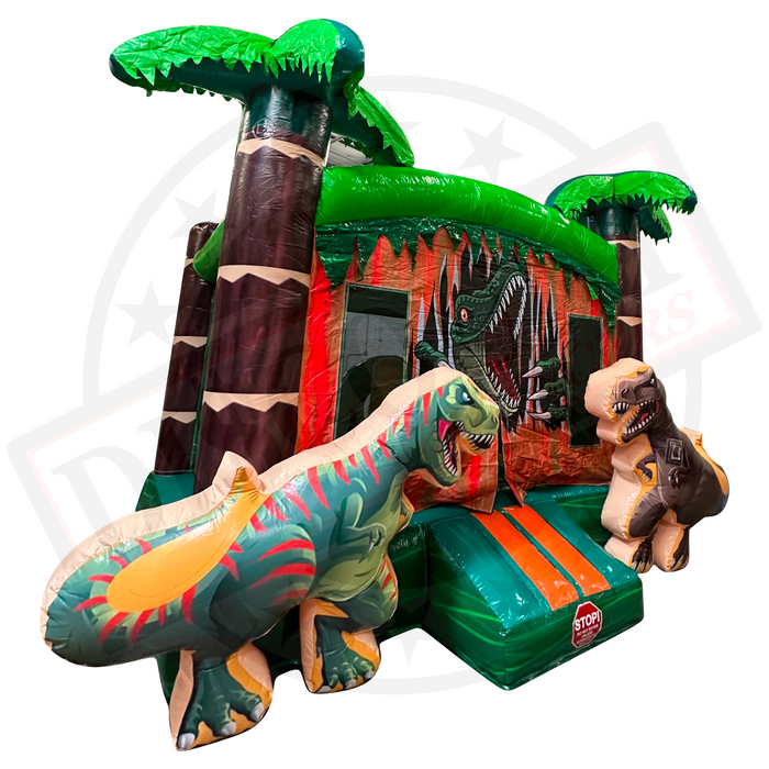 B-105 13' x 13' Dino Bounce House