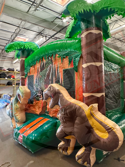 B-105 13' x 13' Dino Bounce House