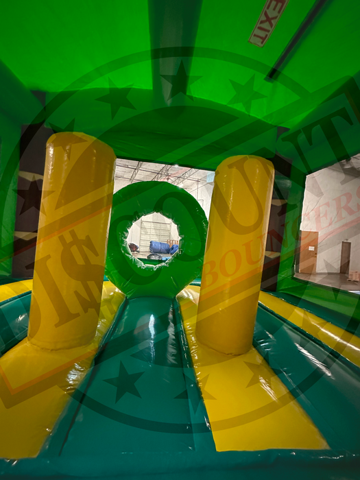 B-105 13' x 13' Dino Bounce House