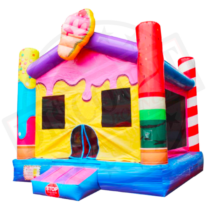 B-108 13' x 13' Ice Cream Bounce House