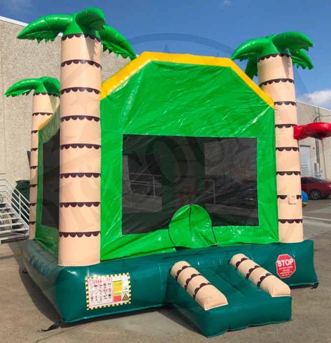 B-110 13' x 13' Tropical Bounce House