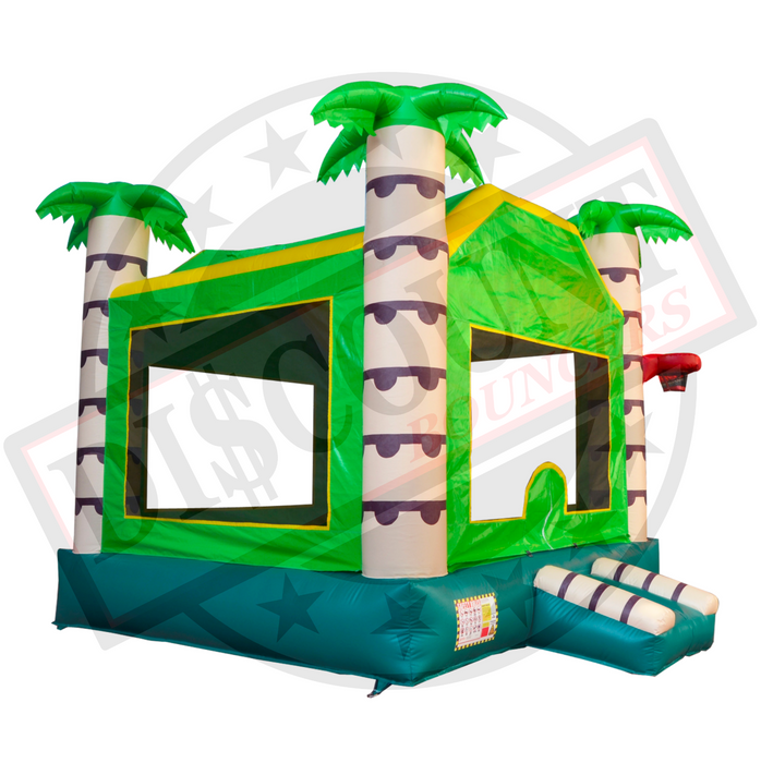 B-110 13' x 13' Tropical Bounce House