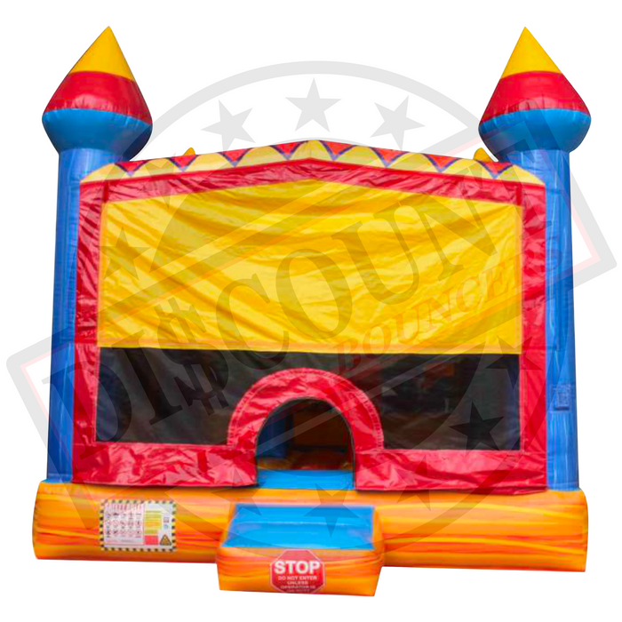 B-122 13' x 13' Blaze Castle Bounce House