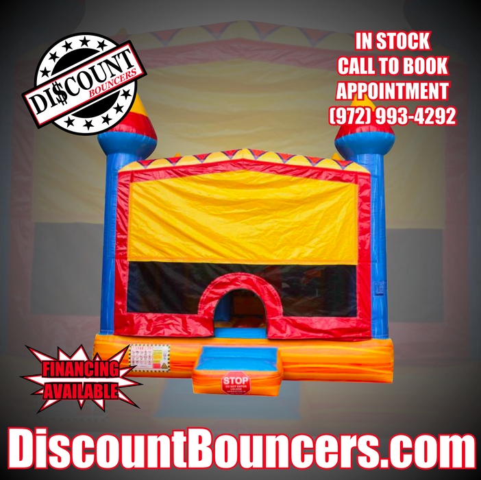 B-122 13' x 13' Blaze Castle Bounce House