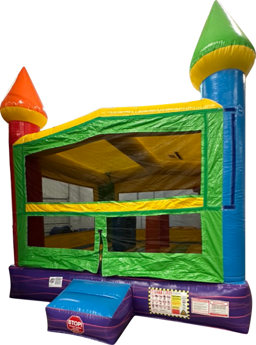 B-123 13' x 13' Color Fun Castle Bounce House