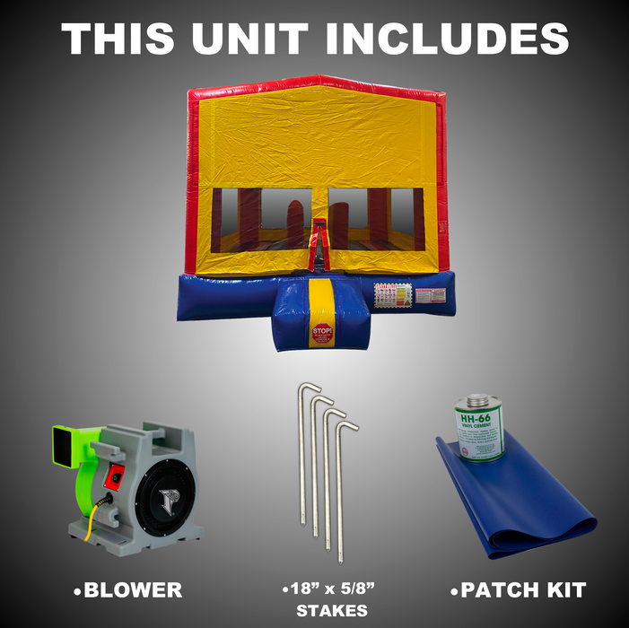 B-127 13'x13' Modular Bounce House