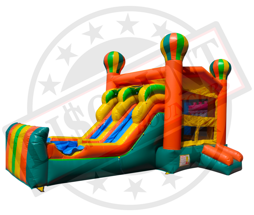 C-213 13' x 24' Balloon Double Lane Wet/Dry Combo