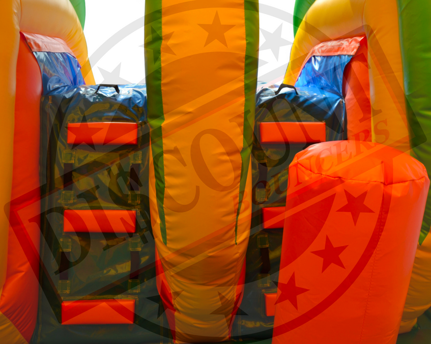 C-213 13' x 24' Balloon Double Lane Wet/Dry Combo