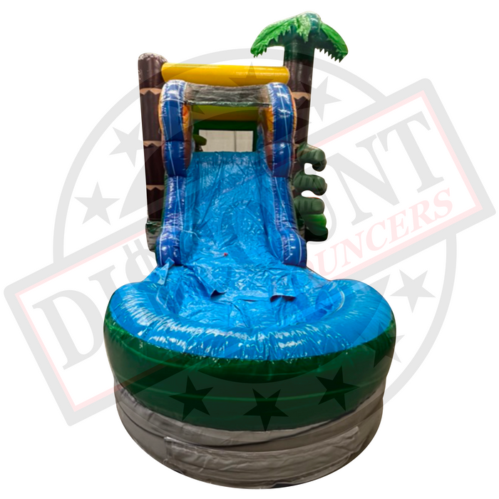 C-216 13' x 24' Tropical Dino Wet/Dry Combo