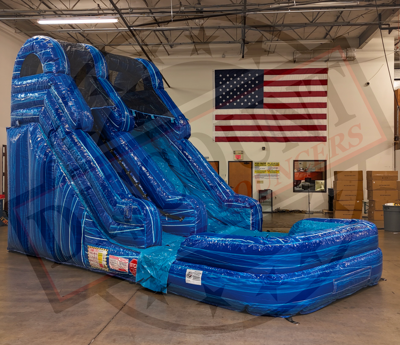 S-302 14' Blue Marble Slide