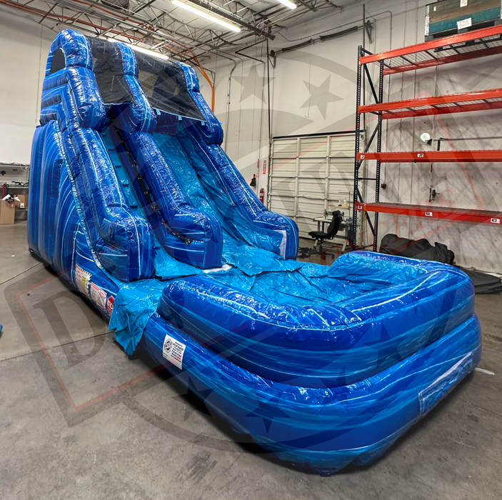 S-302 14' Blue Marble Slide