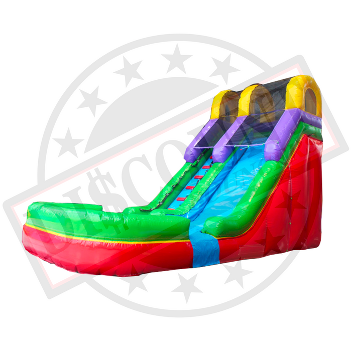 S-304 16' Color Fun Wet/Dry Slide