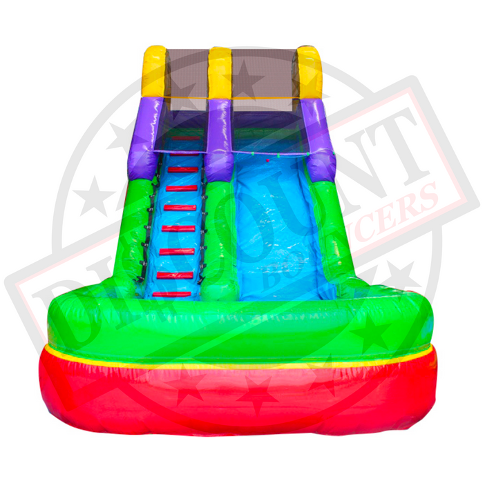 S-304 16' Color Fun Wet/Dry Slide