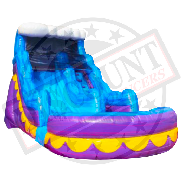 S-306 16' Purple Wave Wet/Dry Slide