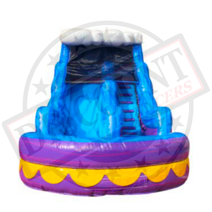 S-306 16' Purple Wave Wet/Dry Slide