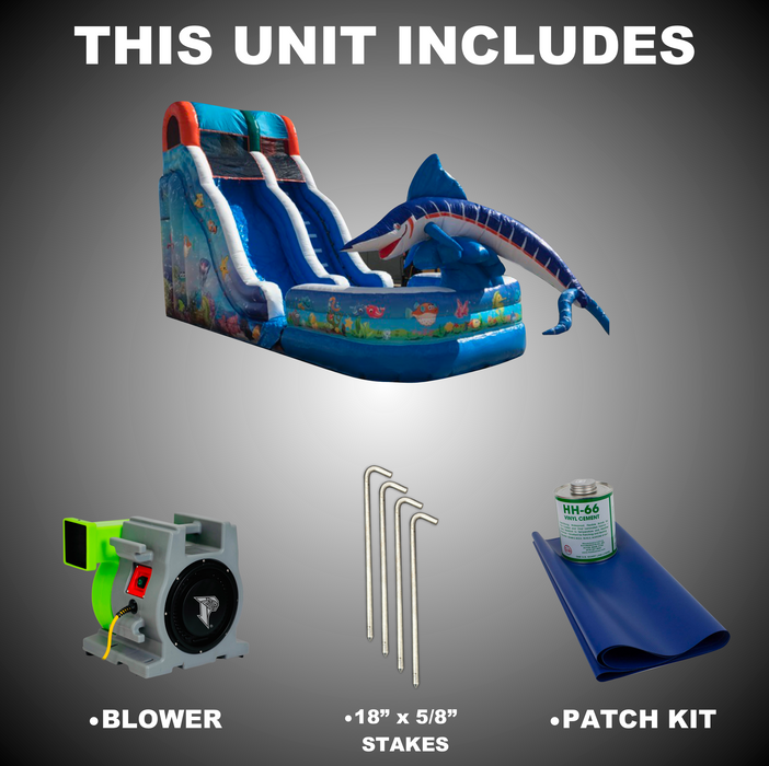 S-316 18' Marlin Wet-Dry Slide