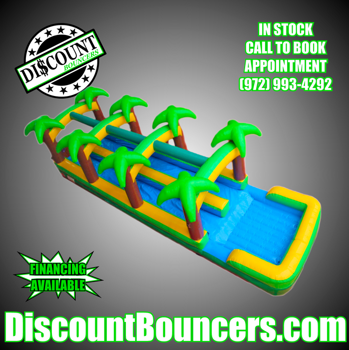 S-334 36' Tropical Slip N Slide w-Pool