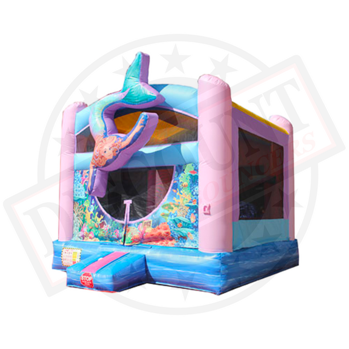 B-101 13' x 13' Mermaid Bounce House