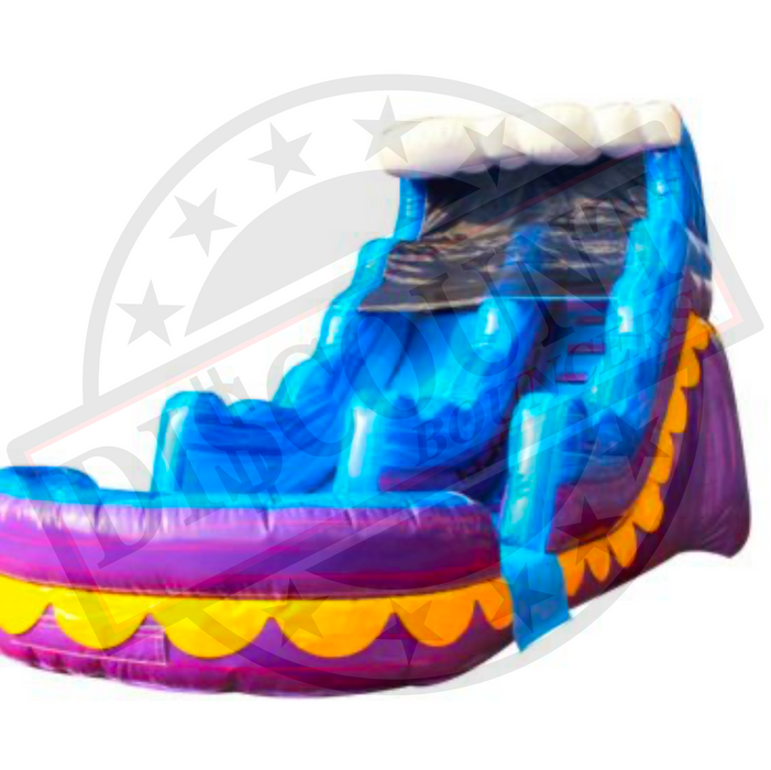 S-306 16' Purple Wave Wet/Dry Slide